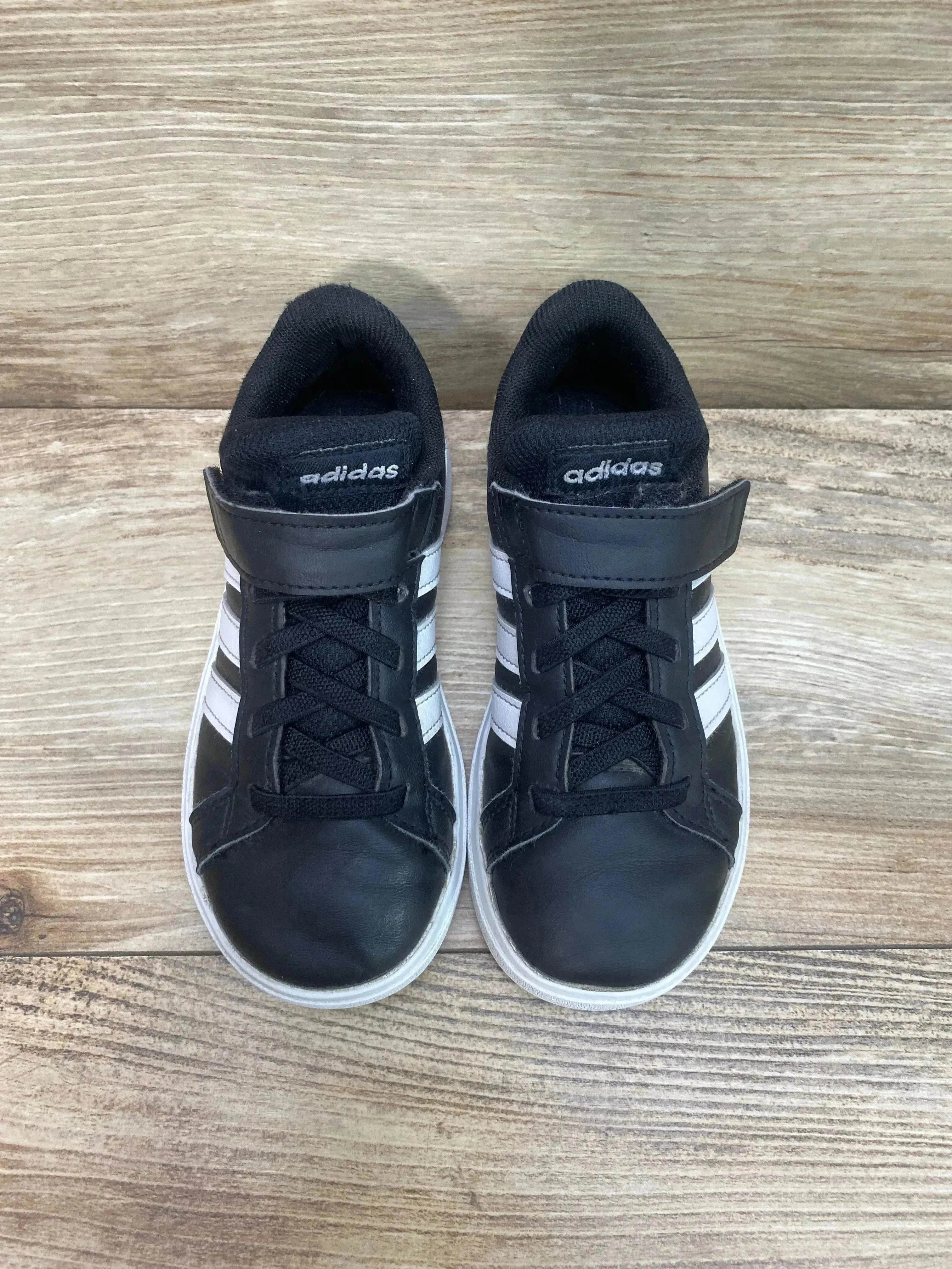 Adidas Kids' Grand Court 2.0 Tennis Shoe Black Sz 11c