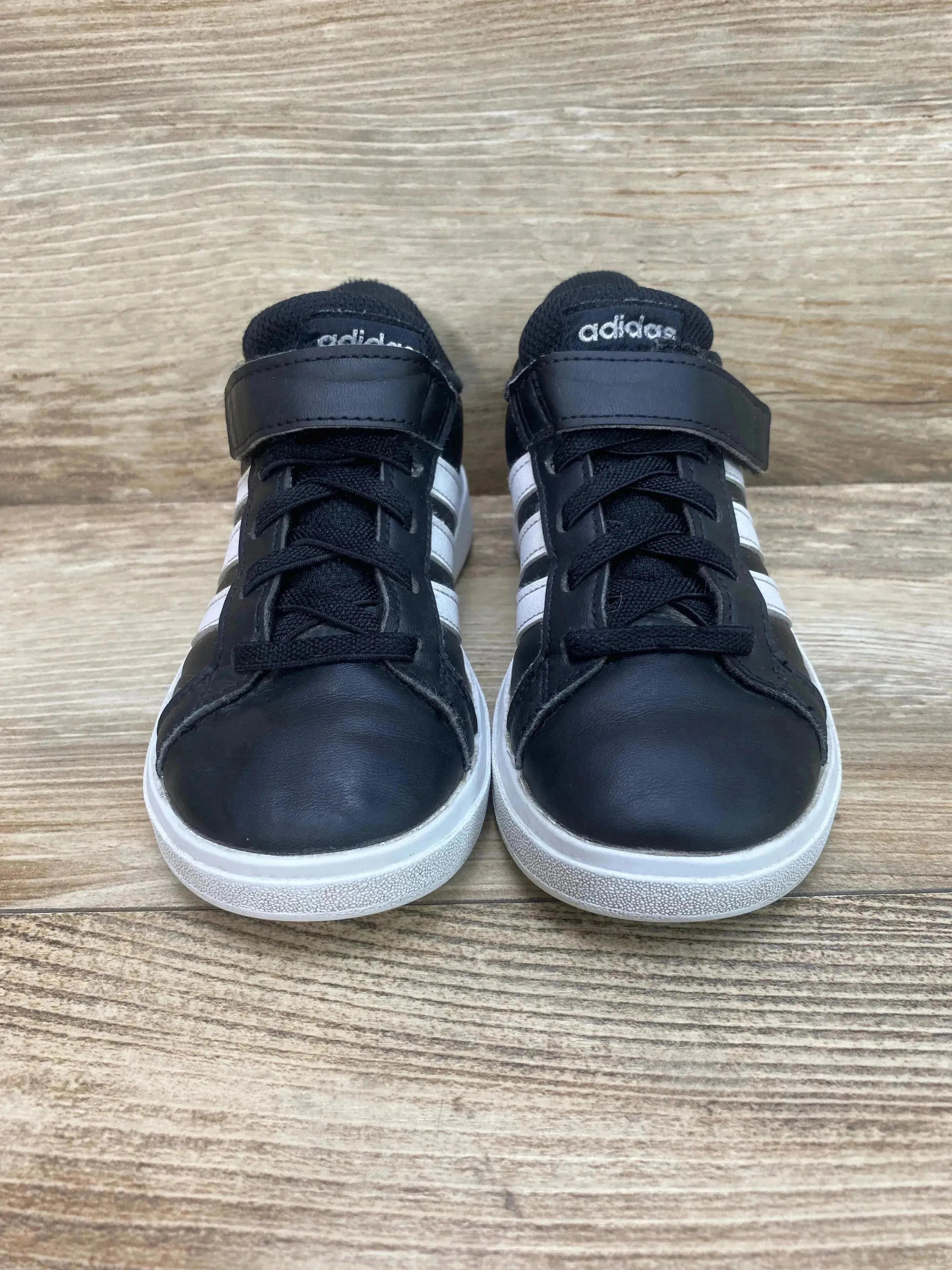 Adidas Kids' Grand Court 2.0 Tennis Shoe Black Sz 11c