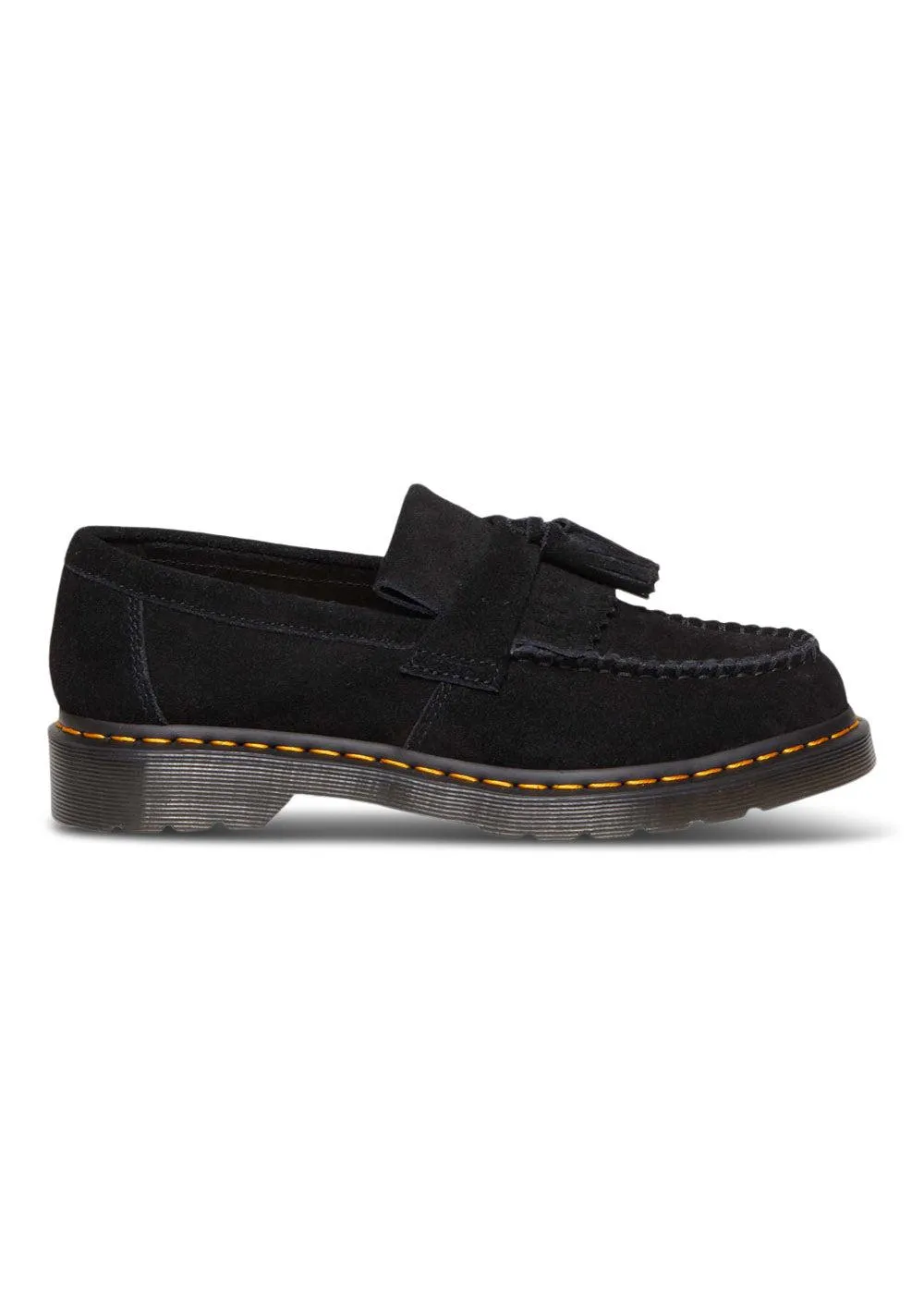 Adrian Black E H Suede Mb - Black