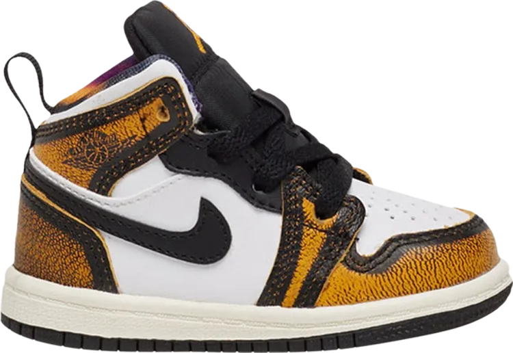 Air Jordan 1 Mid SE TD Wear-Away - Taxi, black