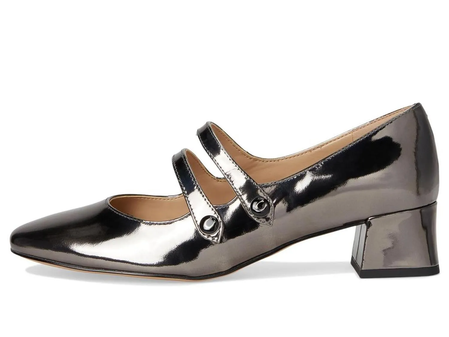 Angelina Metallic Leather Mary Jane