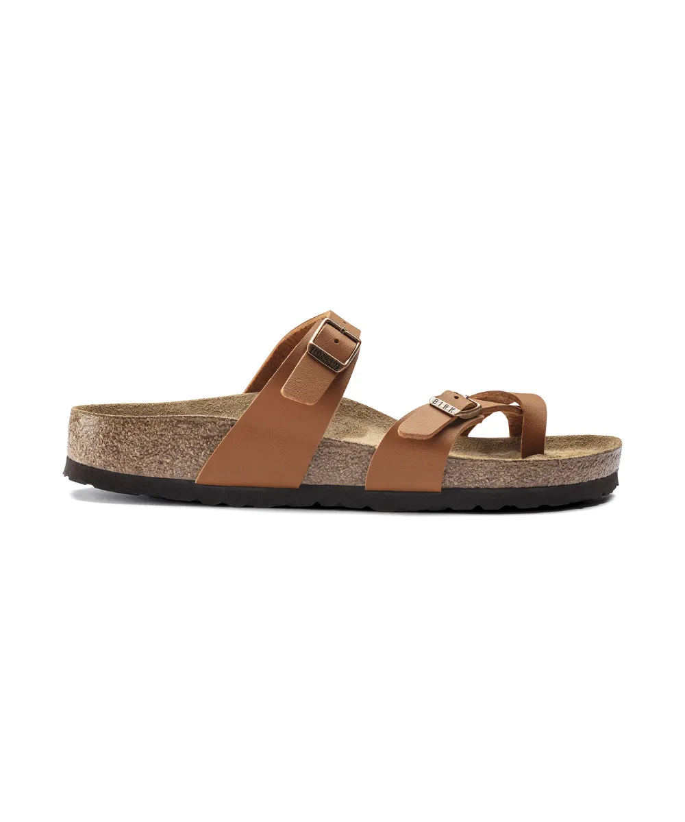 BIRKENSTOCK MAYARI NARROW FIT IN GINGER/BROWN