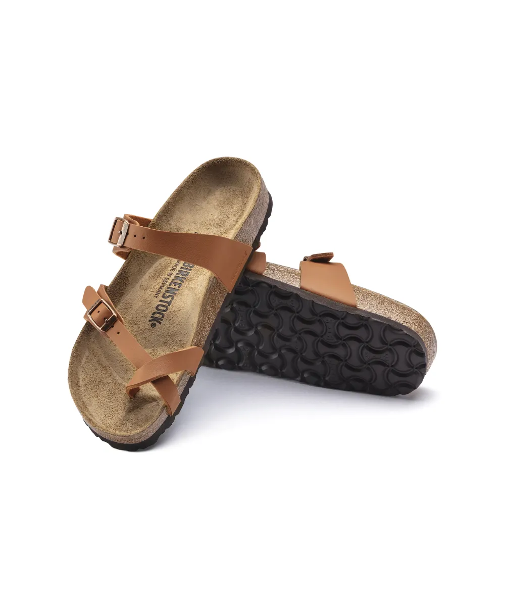 BIRKENSTOCK MAYARI NARROW FIT IN GINGER/BROWN