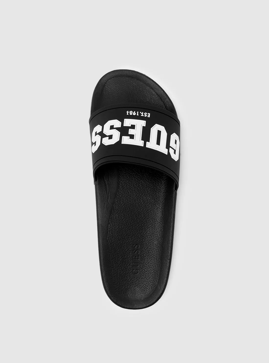 Black Elliot Slide Sandals