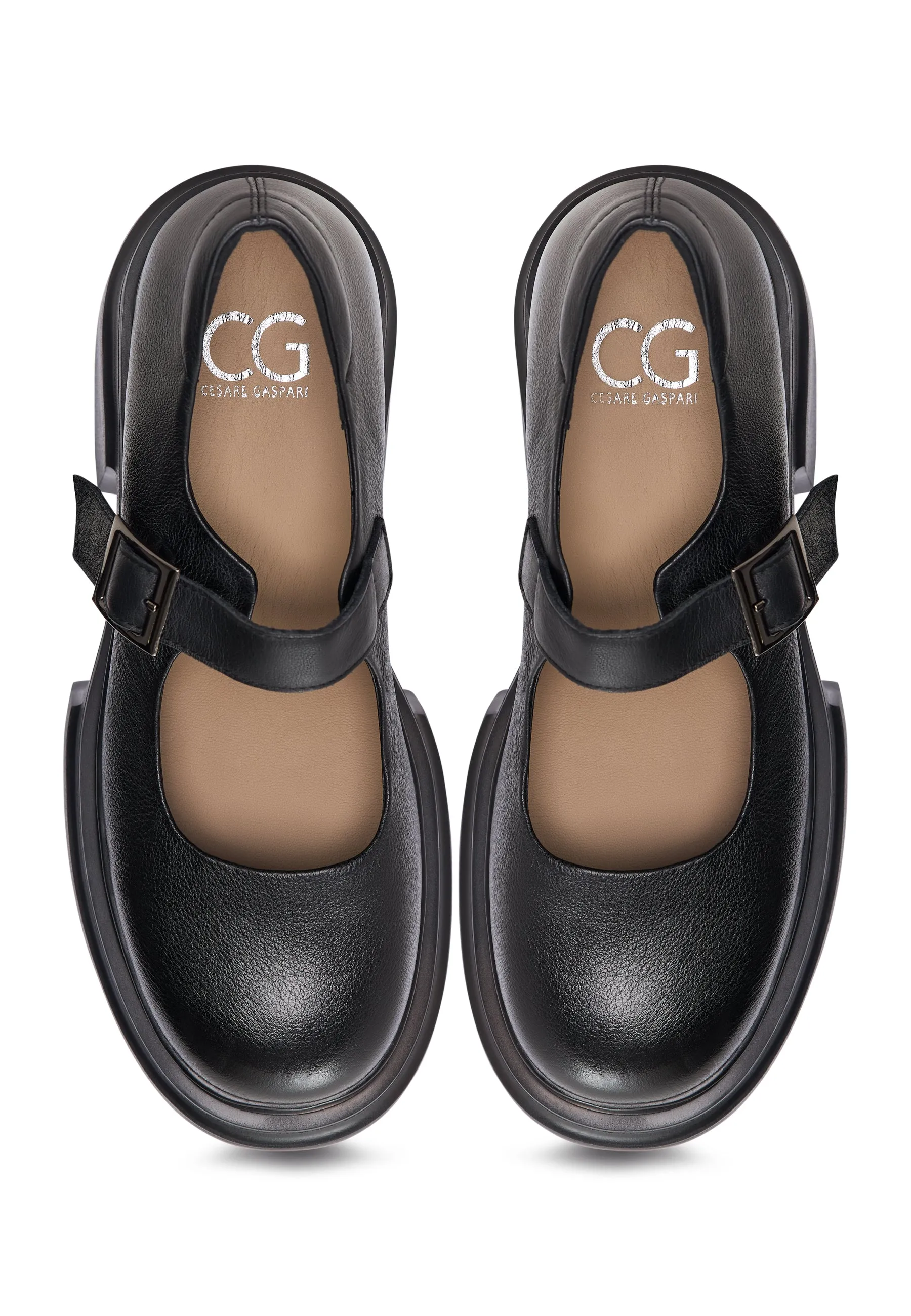 Bold Chunky Loafers Em - Black