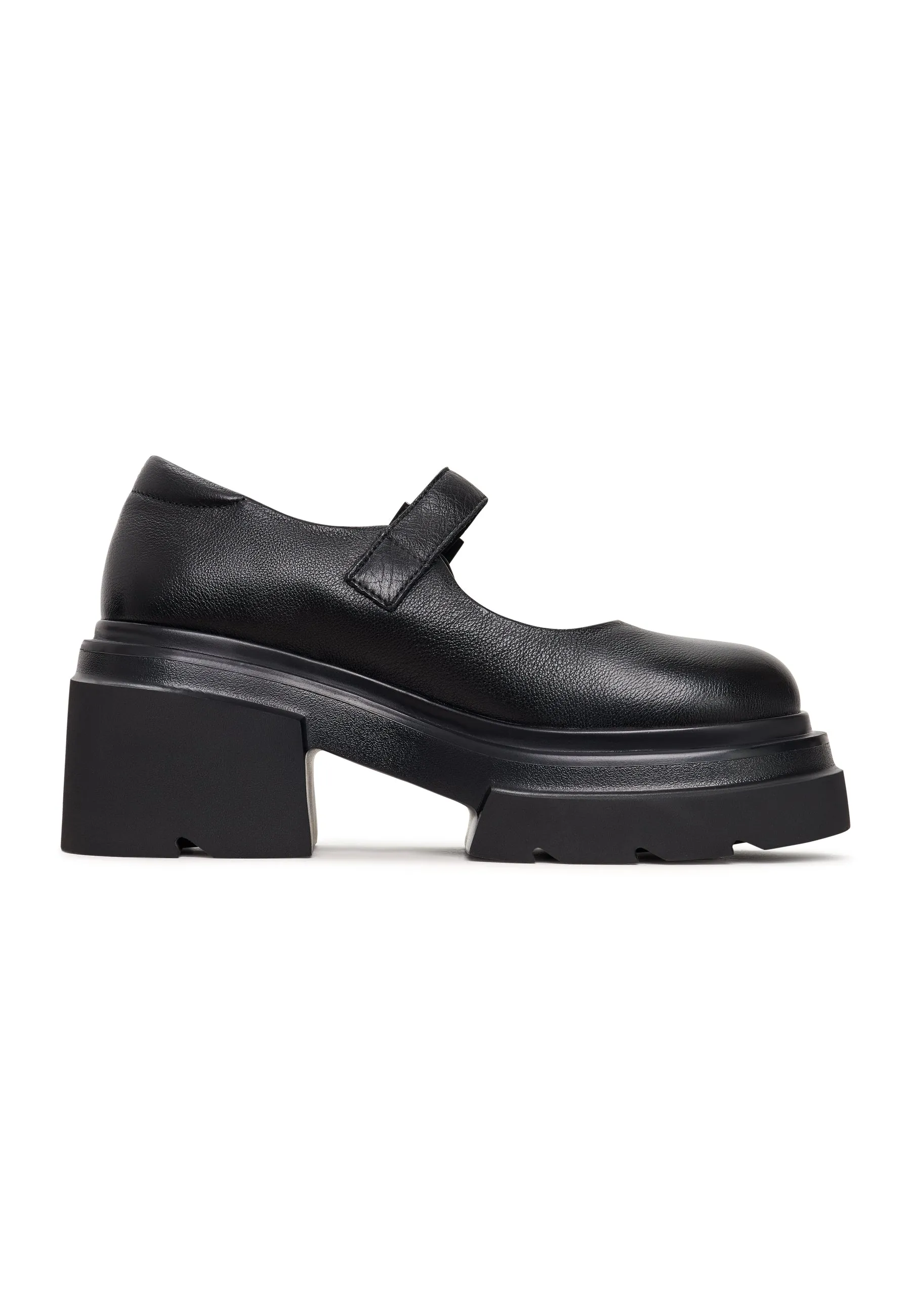 Bold Chunky Loafers Em - Black