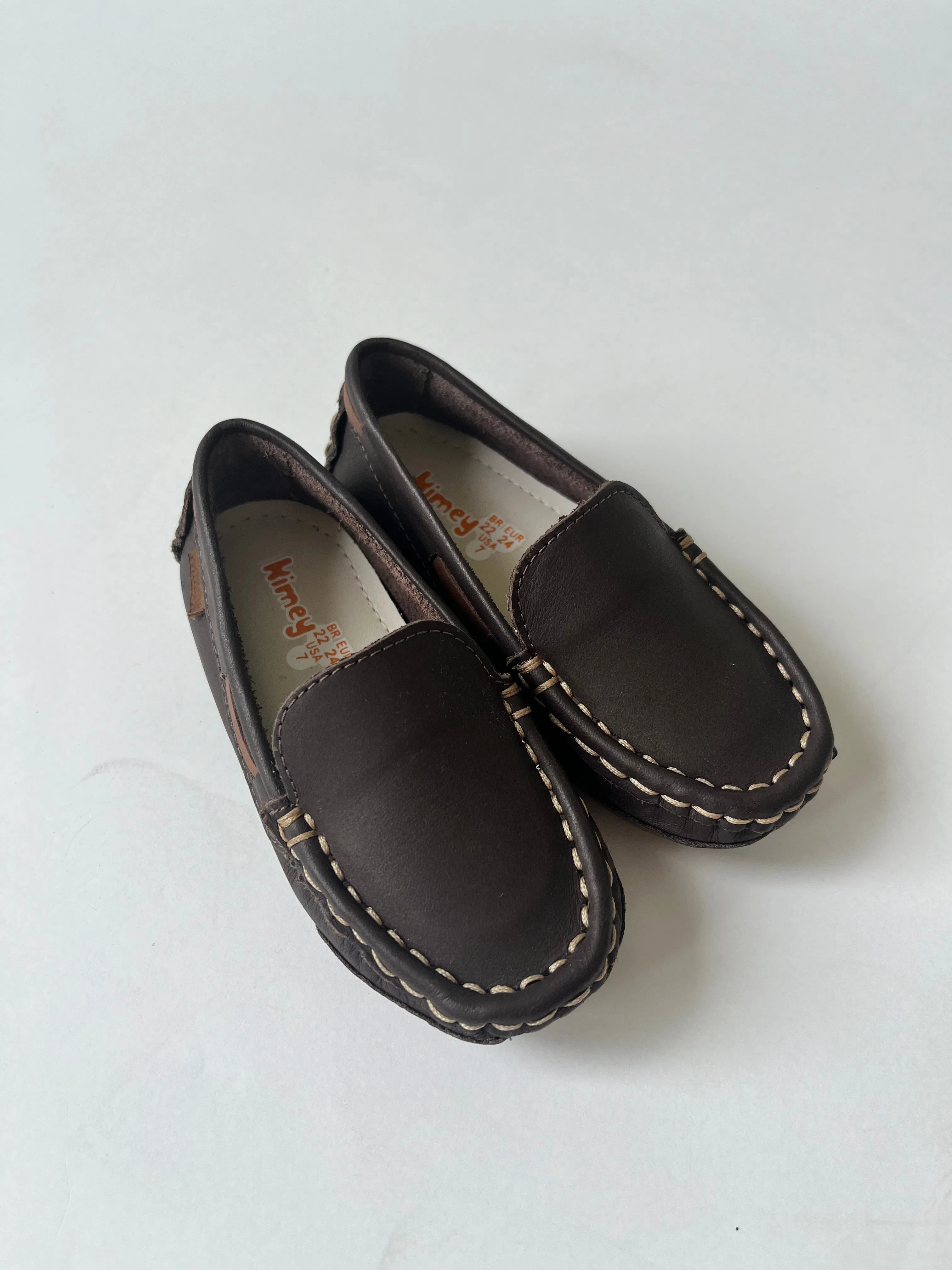 Brown loafer