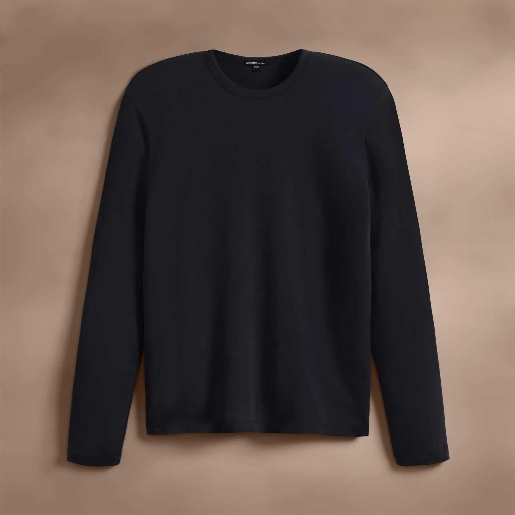 Brushed Lotus Long Sleeve Crew - Magma