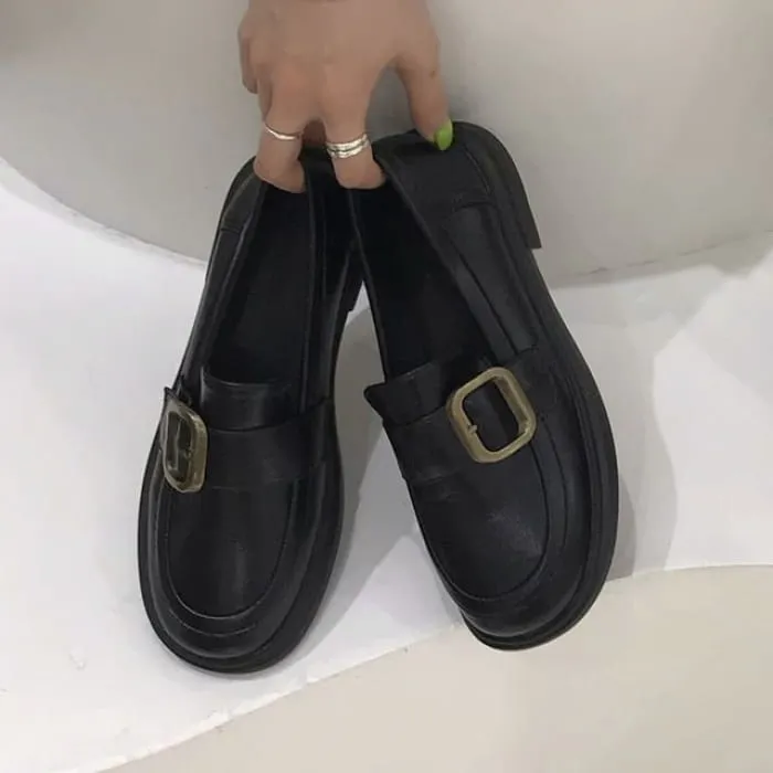 Buckled Loafers