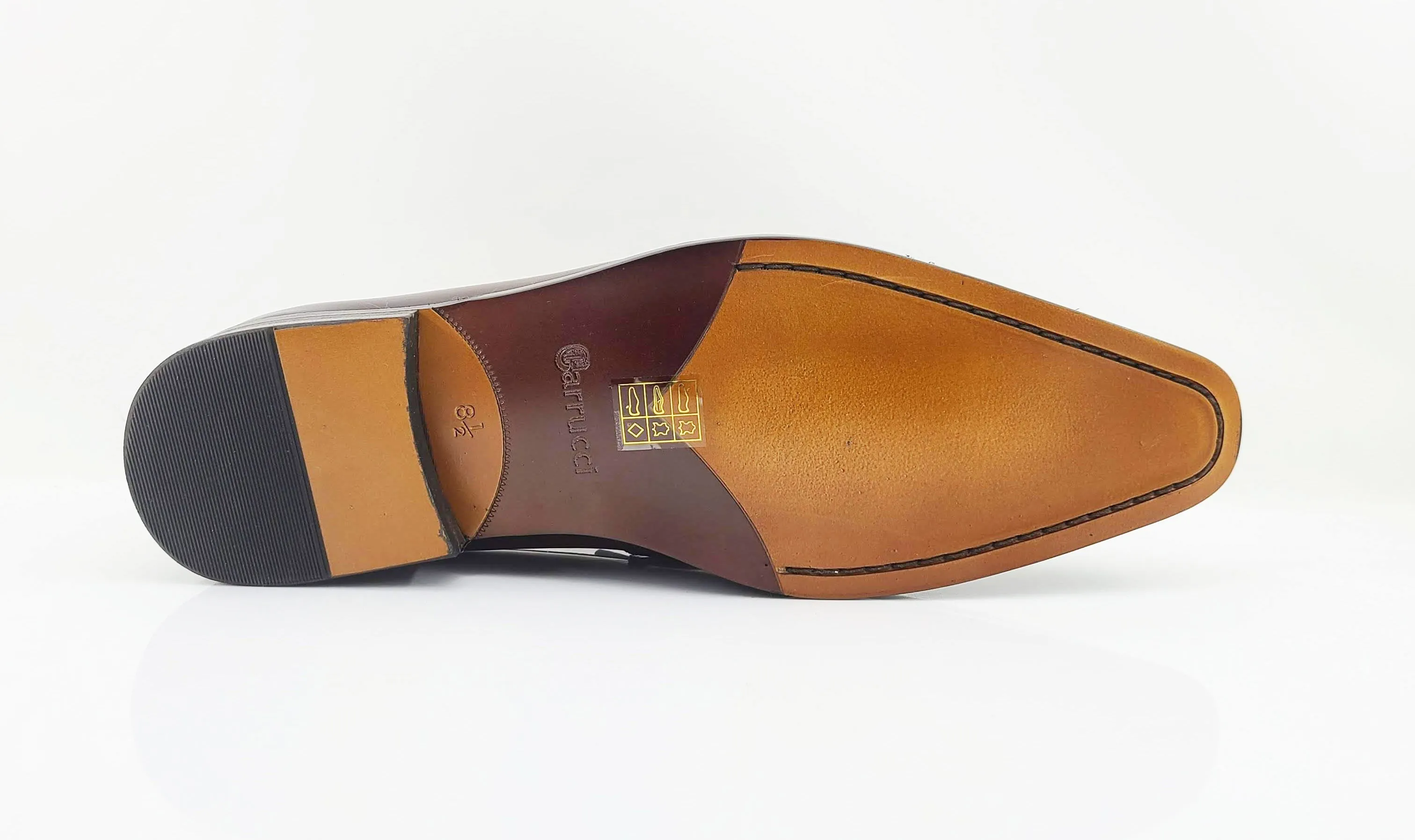 Burnished Calfskin Slip-On Loafer Whiskey