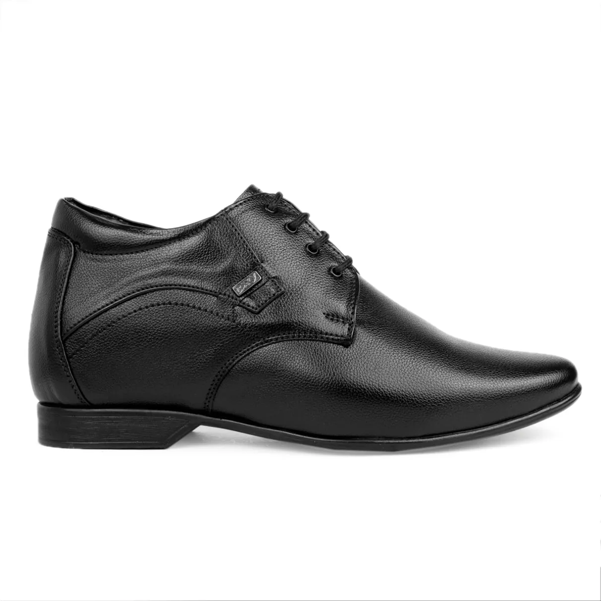 BXXY Men's 3 Inch Height Increasing Office Wear Formal Faux Lace-up Shoes