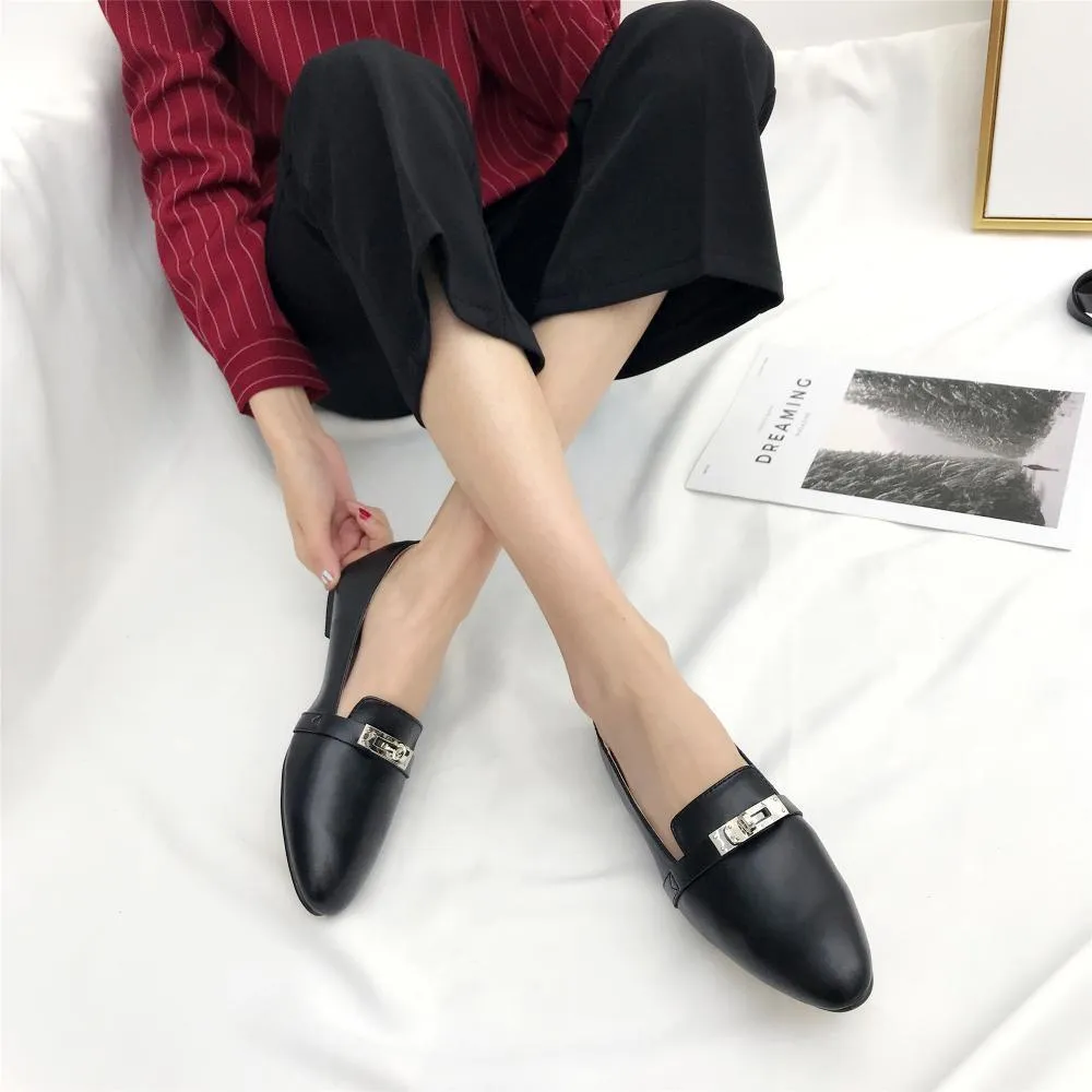 Casual Daily Date Round Toe Flat