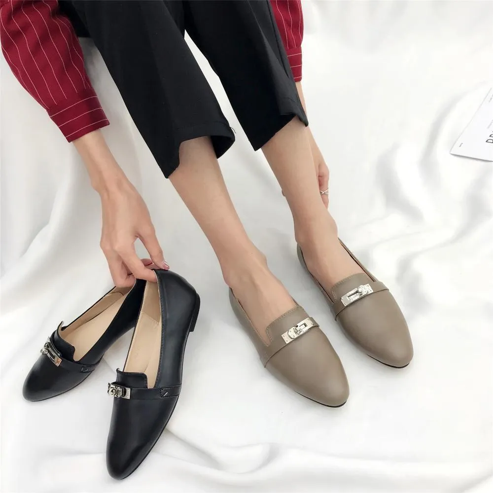 Casual Daily Date Round Toe Flat