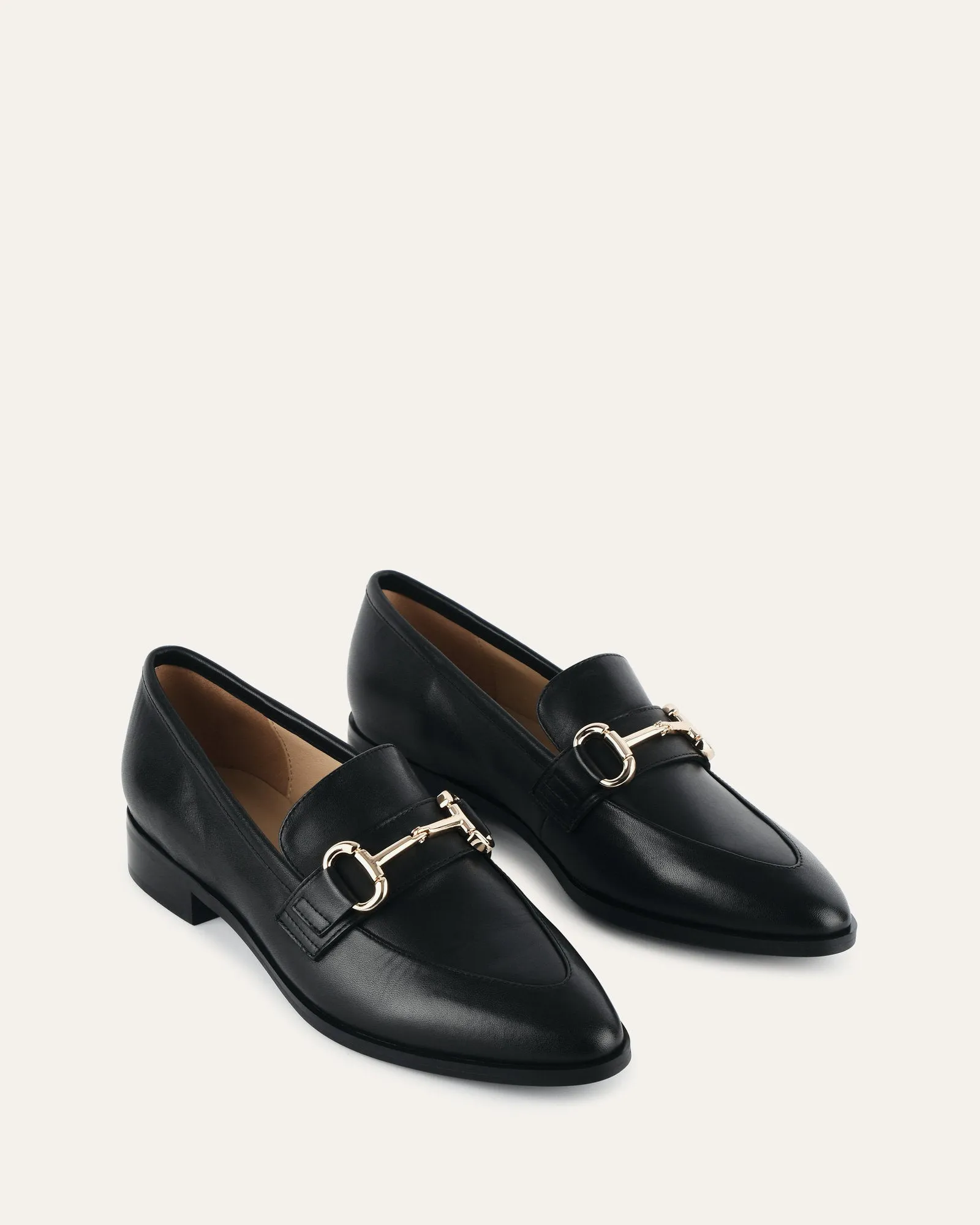 CECILIA LOAFERS BLACK LEATHER