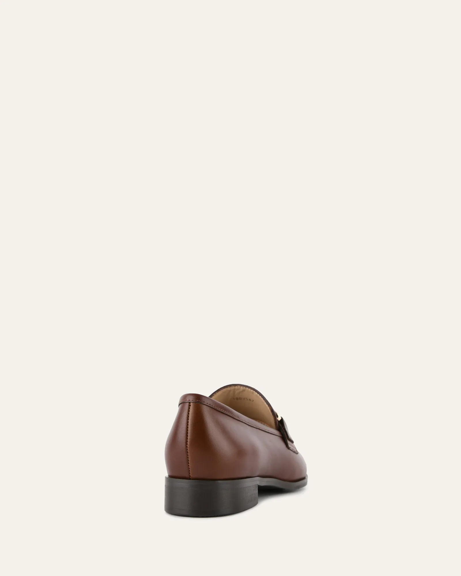 CECILIA LOAFERS DARK CHOC LEATHER