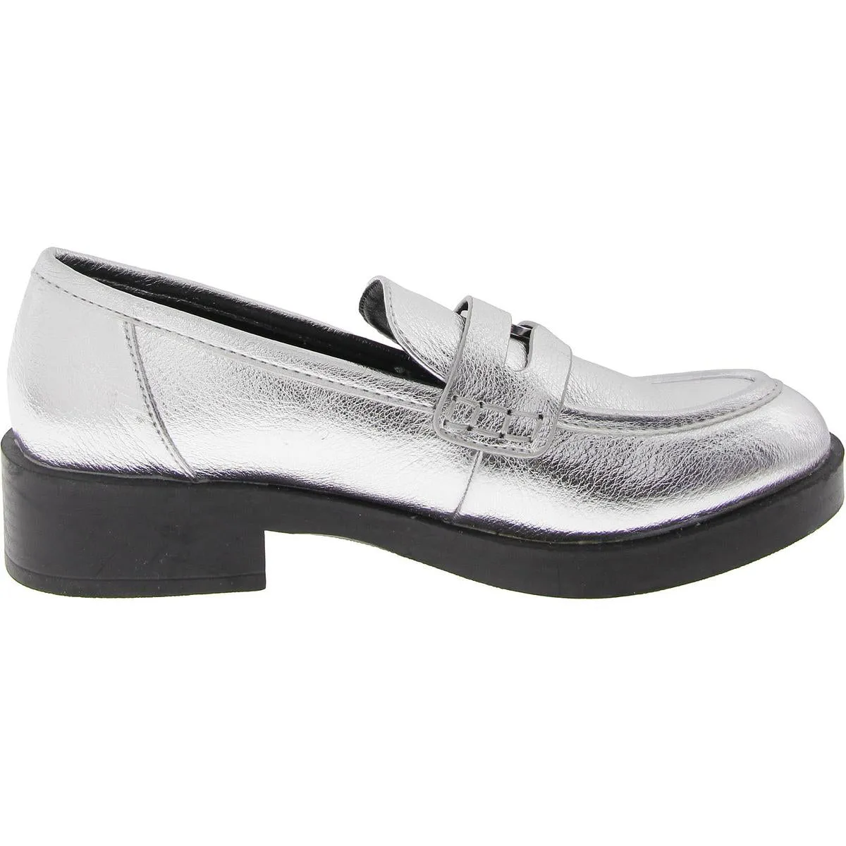 Chinese Laundry Womens Metallic Embellished Loafers