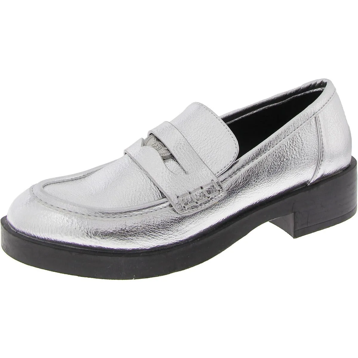 Chinese Laundry Womens Metallic Embellished Loafers