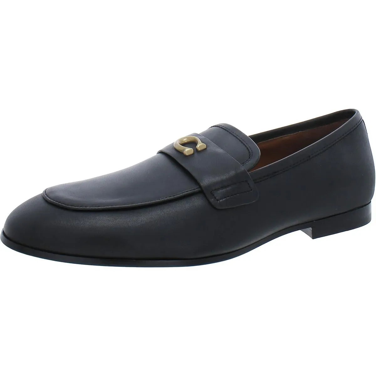 Coach Mens Leather Loafers