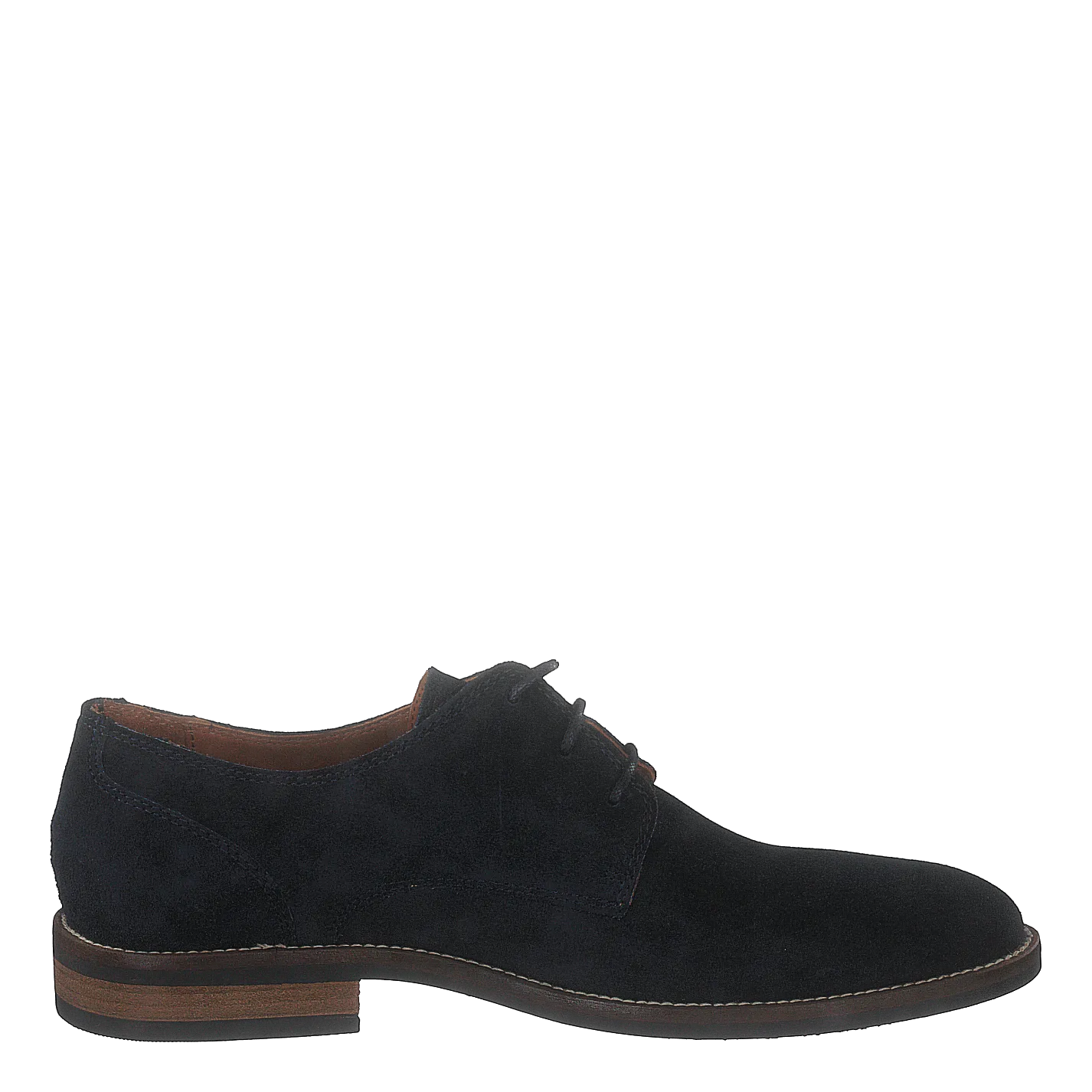 Essential Suede Lace Up Derby Midnight