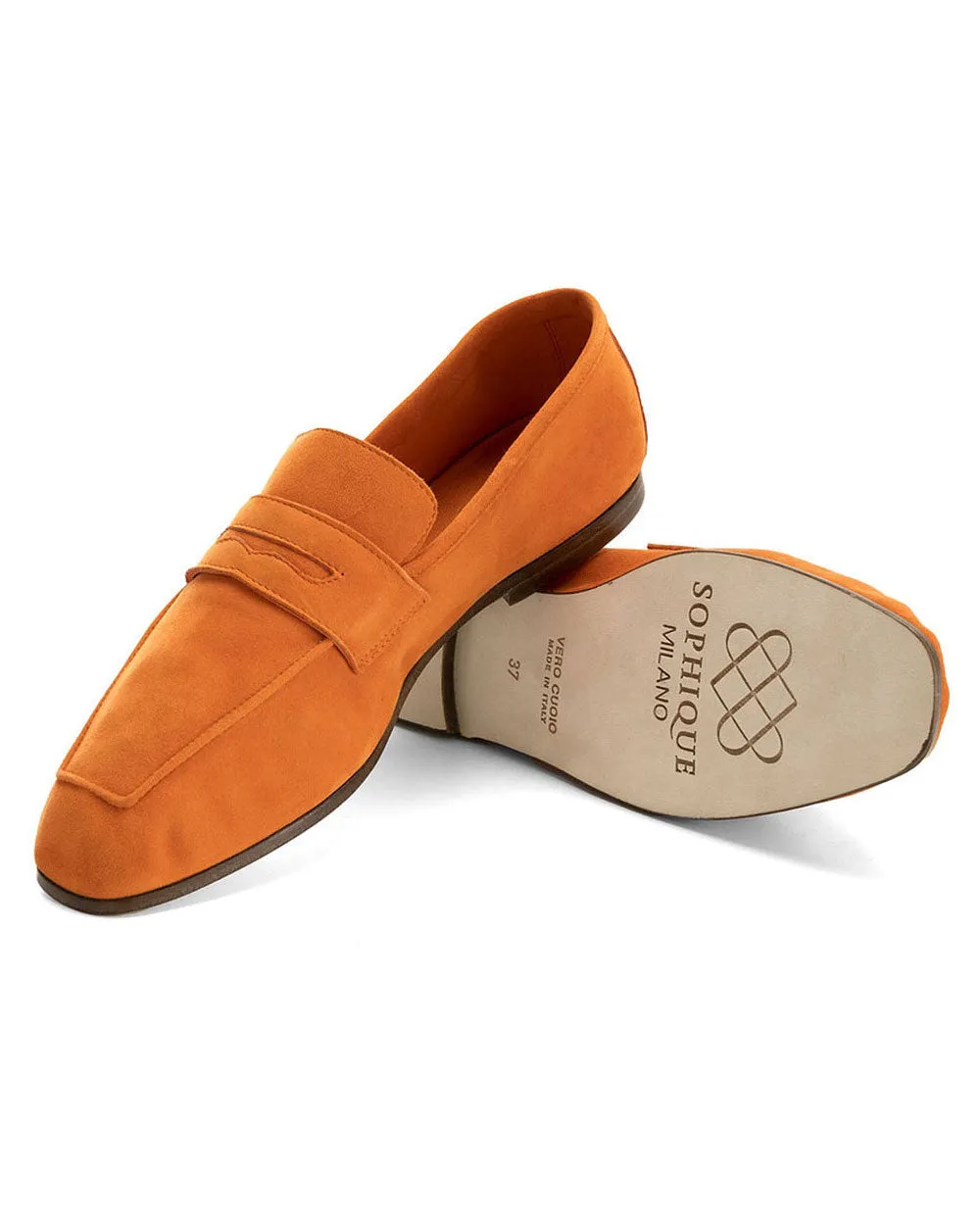 Essenziale Loafer in Orange