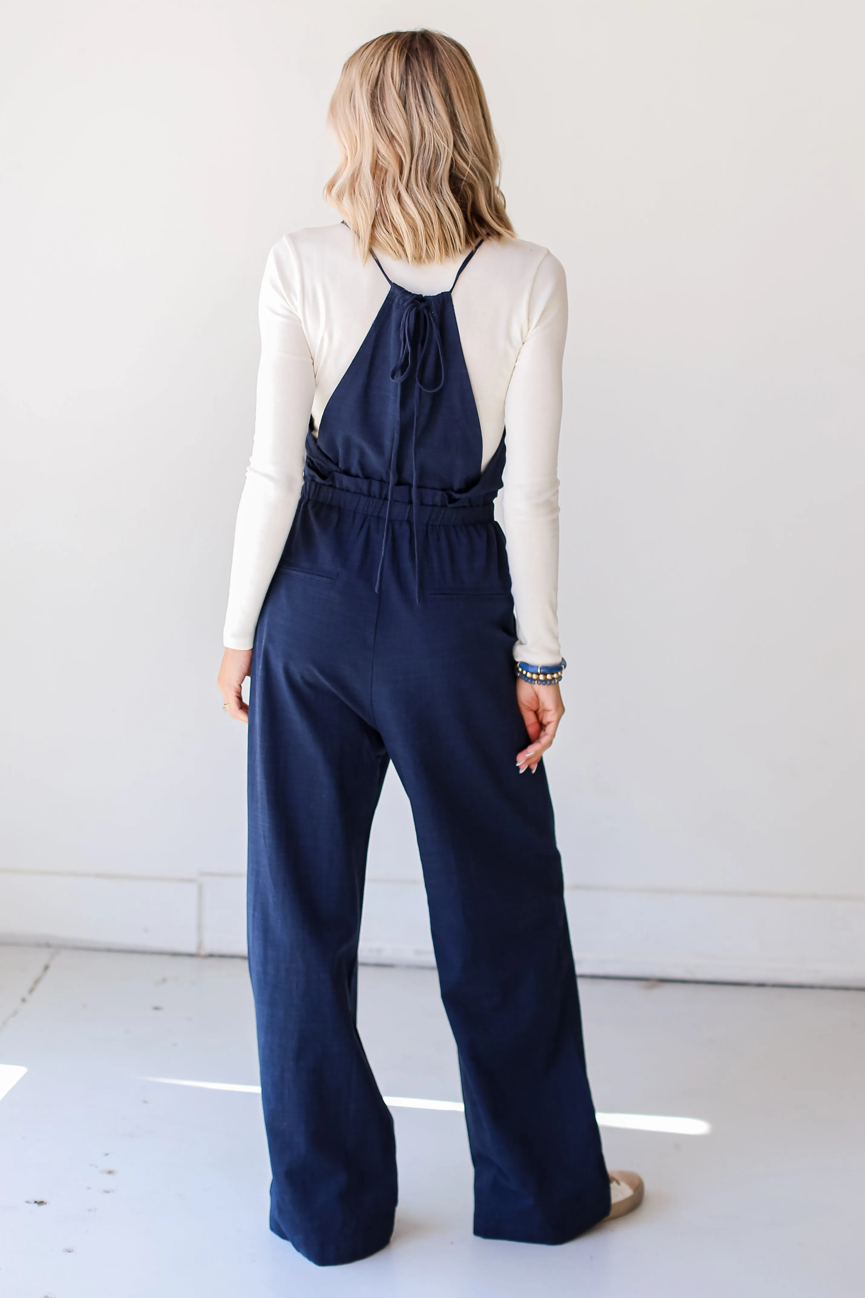 FINAL SALE - Charismatic Energy Wide Leg Jumpsuit