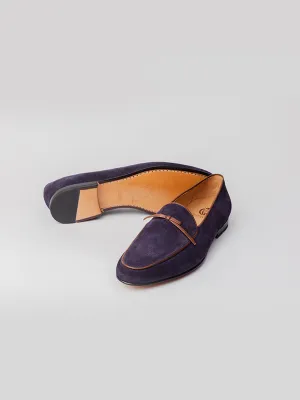 Haute Loafer  - Navy Suede