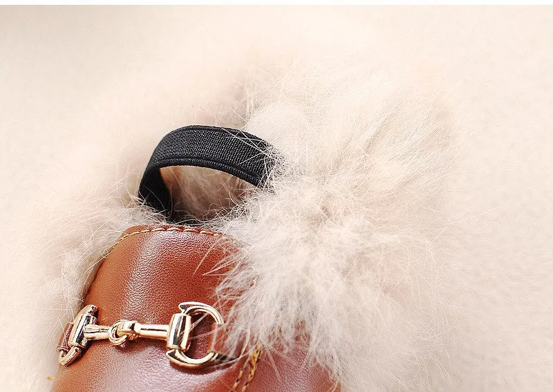 Hayden Fur Loafer (with Elastic)