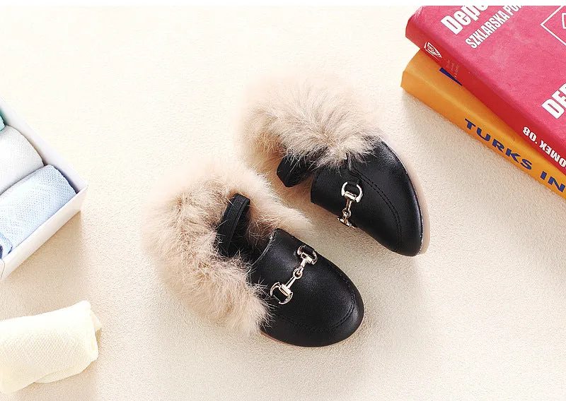 Hayden Fur Loafer (with Elastic)