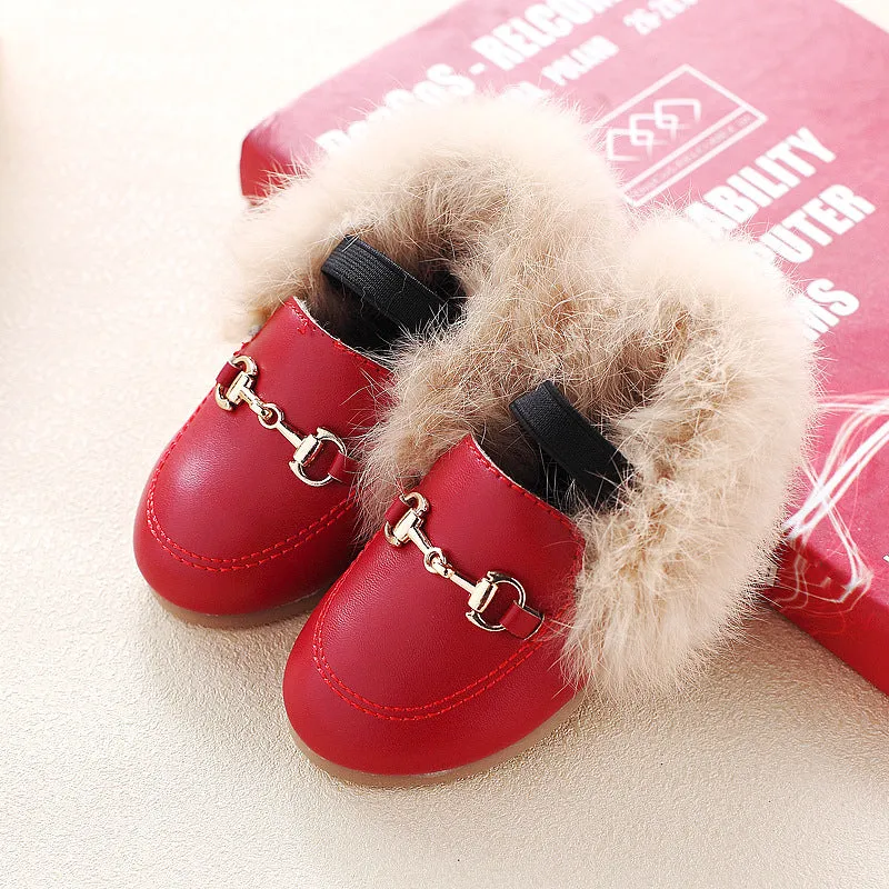 Hayden Fur Loafer (with Elastic)