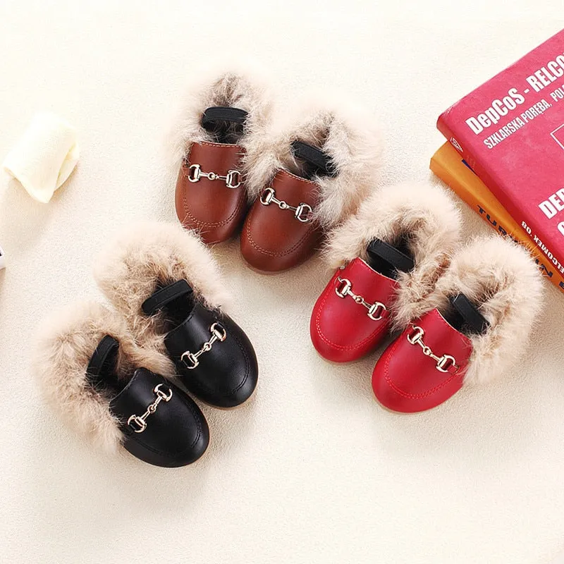 Hayden Fur Loafer (with Elastic)