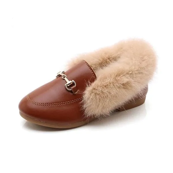 Hayden Fur Loafer (with Elastic)