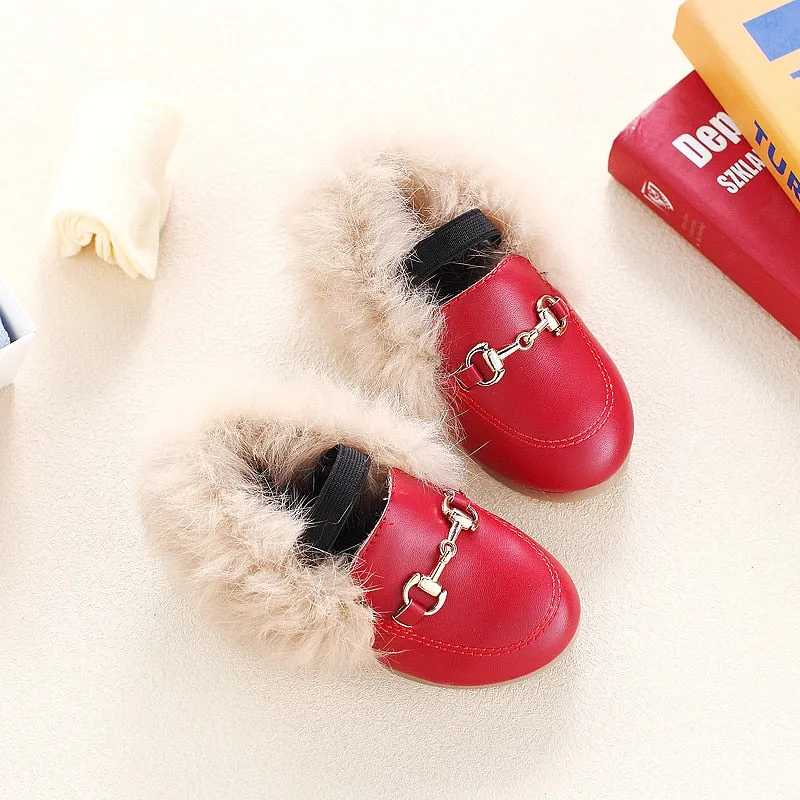 Hayden Fur Loafer (with Elastic)