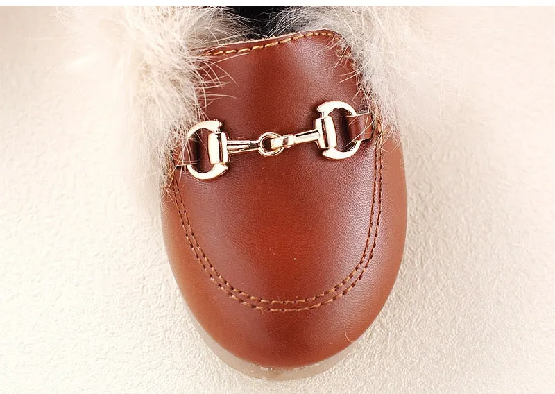 Hayden Fur Loafer (with Elastic)