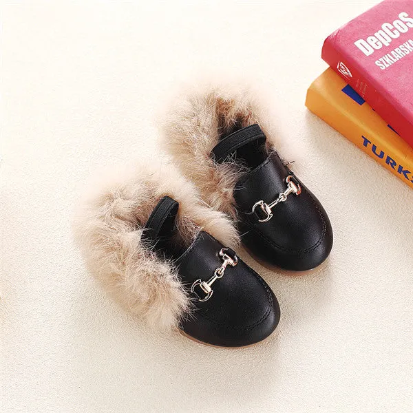 Hayden Fur Loafer (with Elastic)