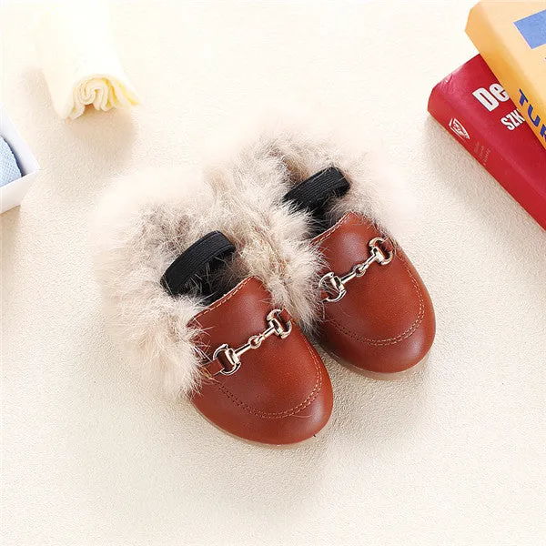 Hayden Fur Loafer (with Elastic)