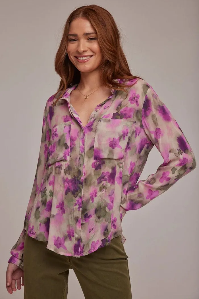 Hipster Shirt -Floral Camo