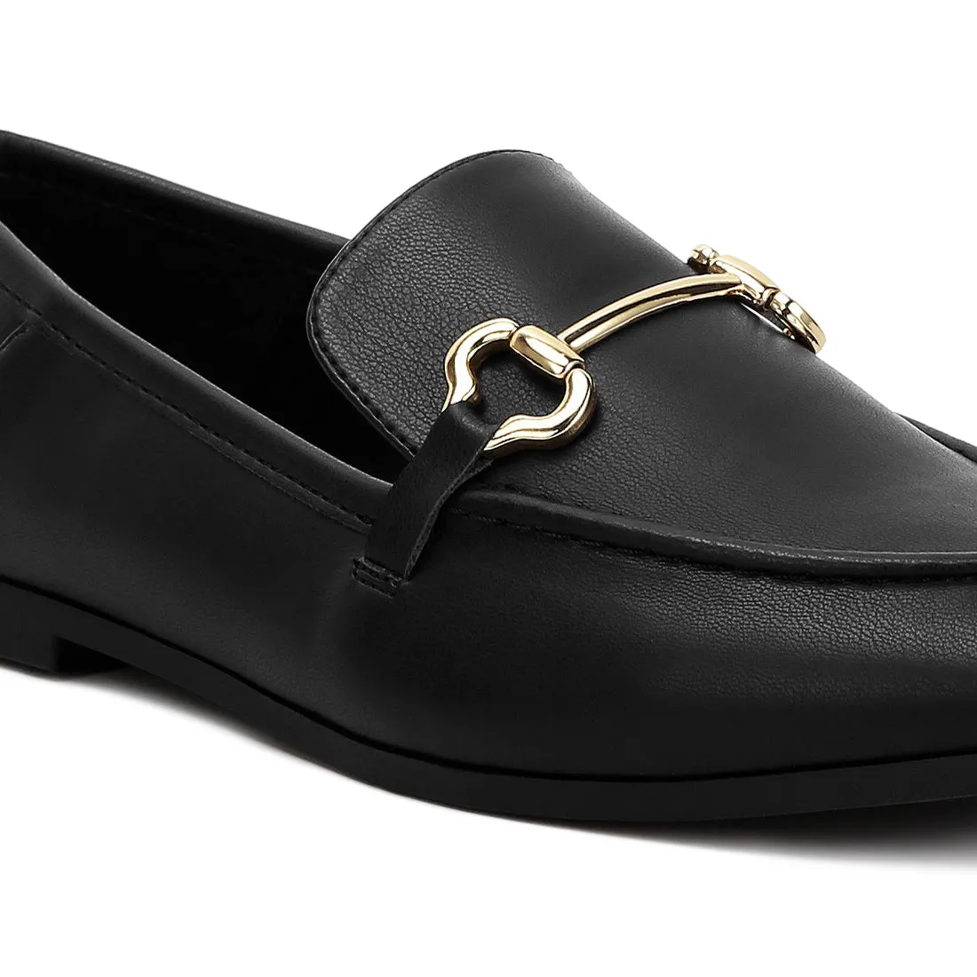 Horsebit Embellished Loafers