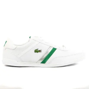 Lacoste Giron SLX SPM Leather Fashion Shoes - White - Mens