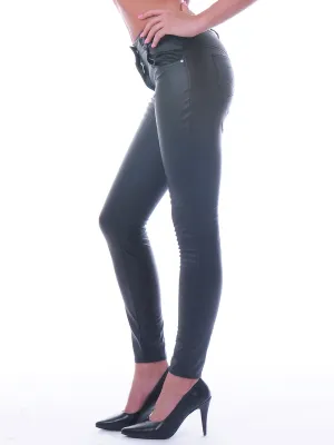 Leatherette Lady Jeans