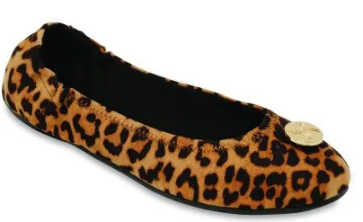 Liv leopard interchangeable ballet flats