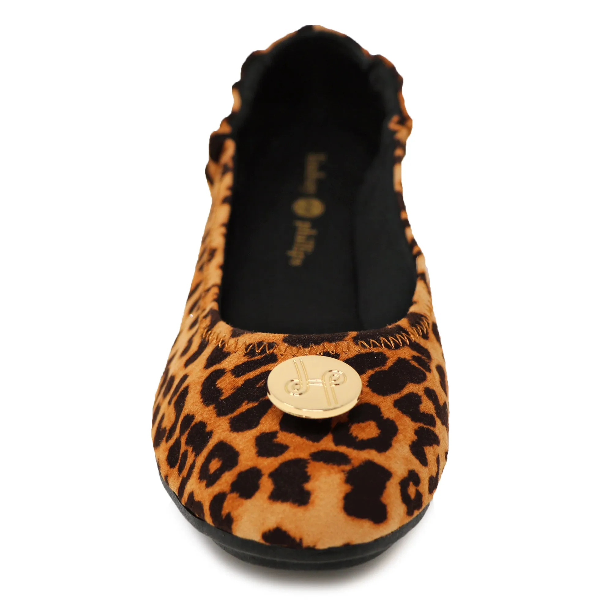 Liv leopard interchangeable ballet flats