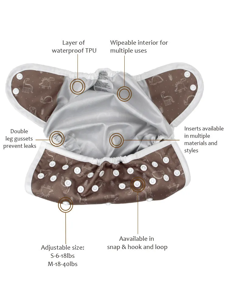 Mama Koala Cloth Diaper Cover - C2PD54903OR4Z - H&L Version