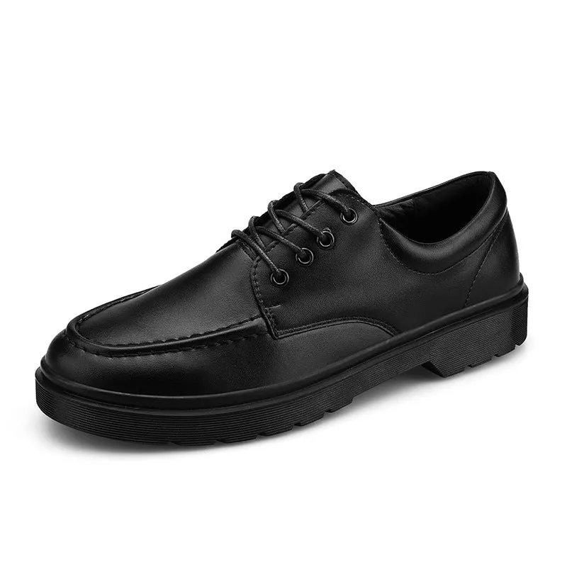 Men's Loafers Men's Casual Leather Summer Fashion plus Size Leather Shoes