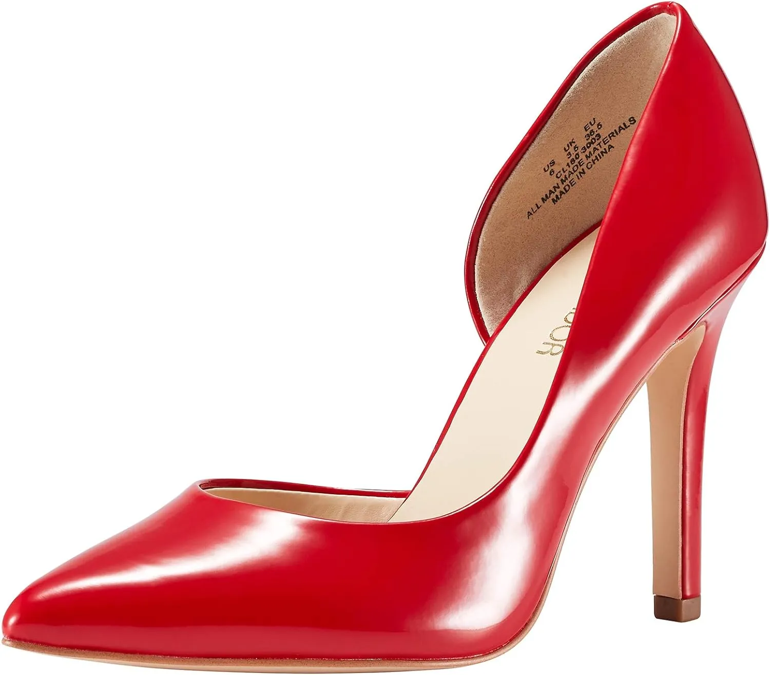 Mirror Red Classic 4 Inch Stiletto Fashion Heel Pumps