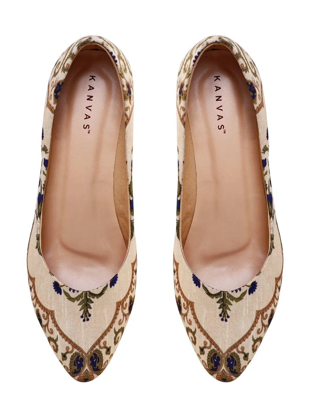 Mughal Shahi Darbar Kitten Heels