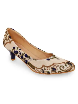 Mughal Shahi Darbar Kitten Heels