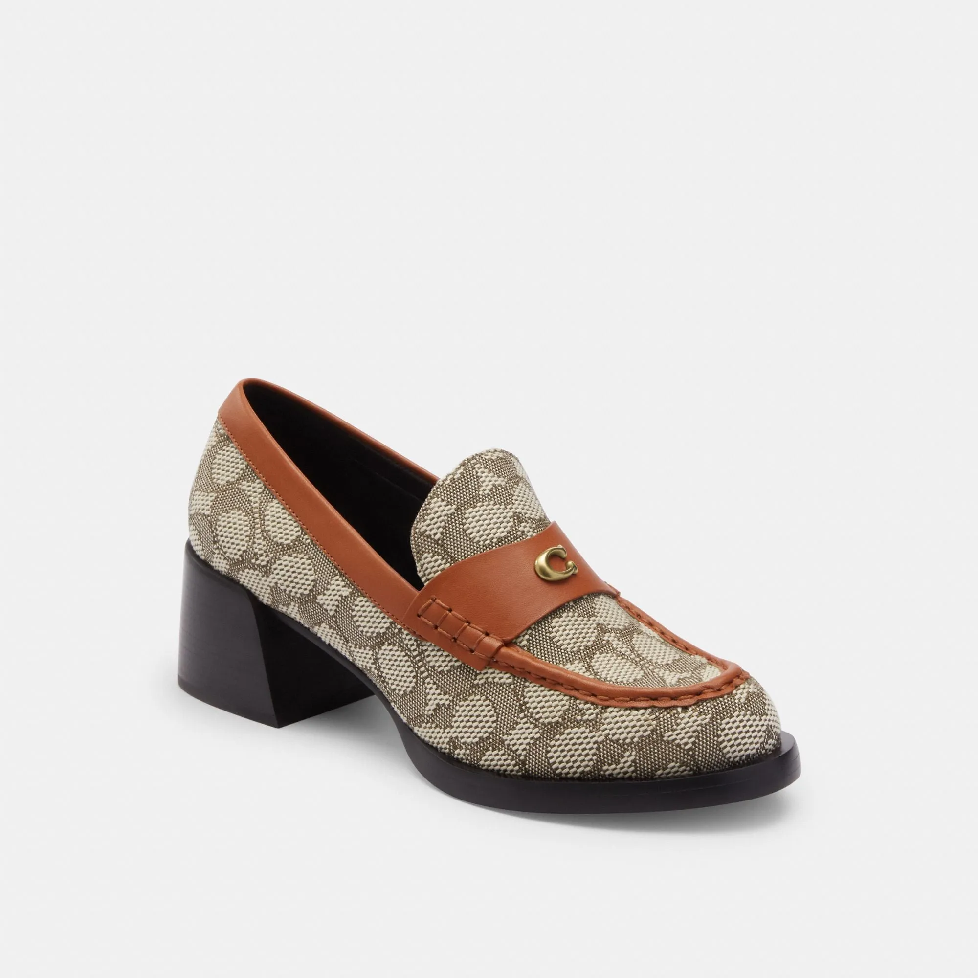 Natalie Loafer In Signature Textile Jacquard