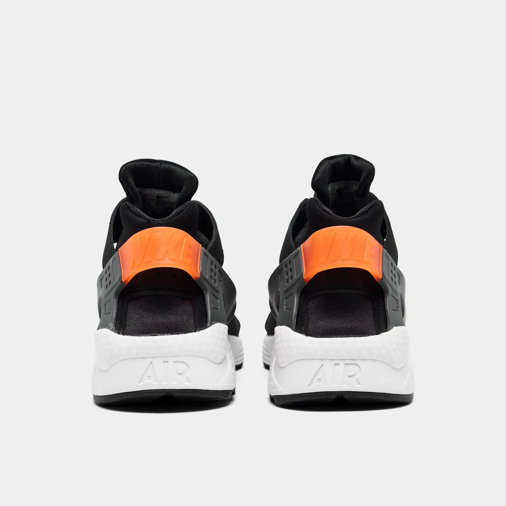 Nike Air Huarache Black / Iron Grey - Safety Orange