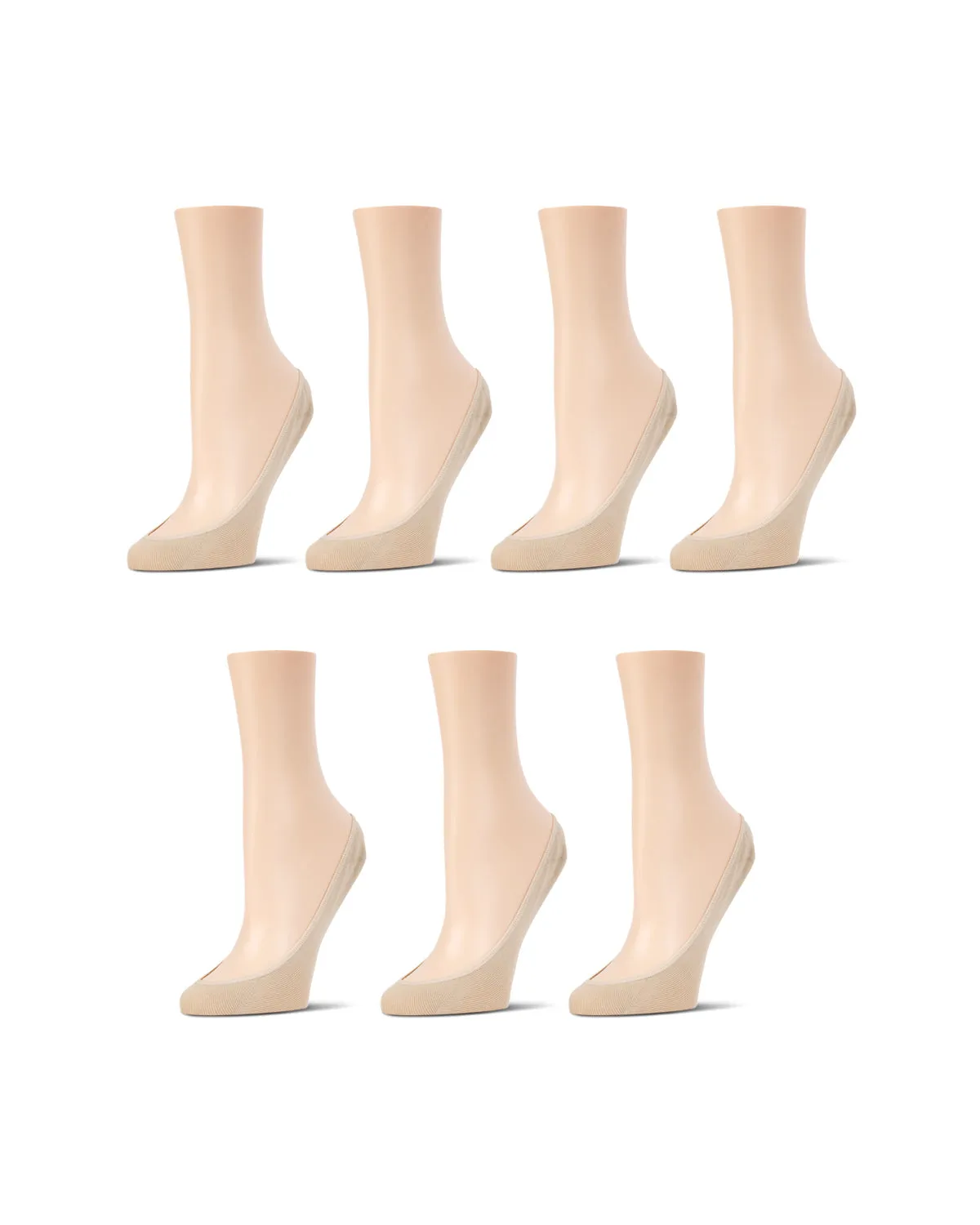 No-Show Micro Shoe Liners 7-Pack