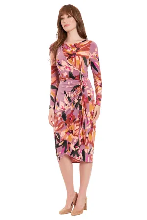 Paint Stroke Petals Dress